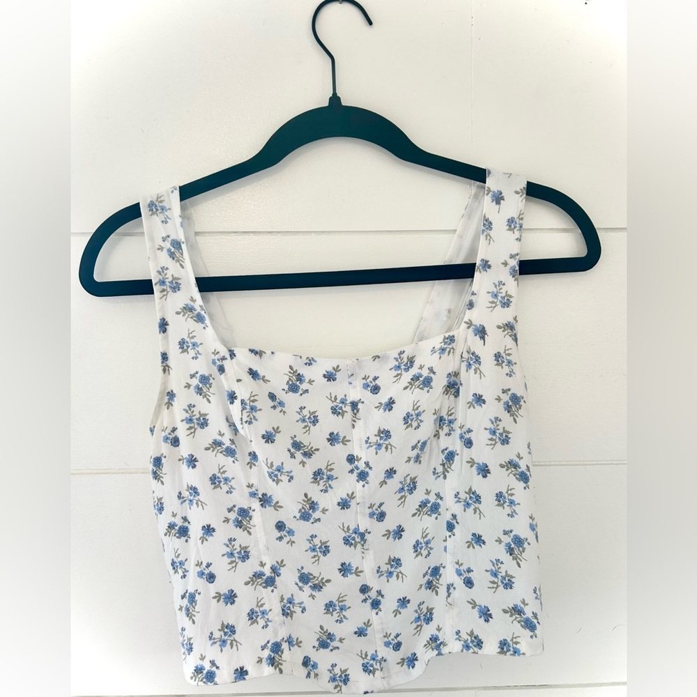 Floral Crop Top